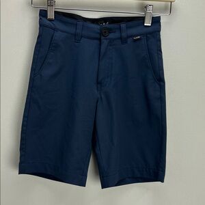 Travis Mathew Boys Golf Shorts Navy Blue Ripstop Boys Size 8